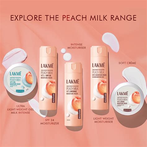 Buy Lakmé Peach Milk Moisturizer All Skin Types 120ML Online ...