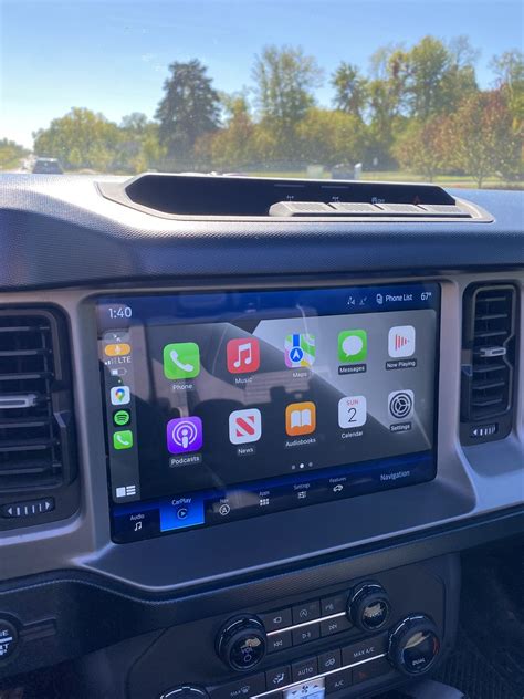 Ford Bronco and F-150 To Get Full-Screen Apple CarPlay via Power-Up OTA ...
