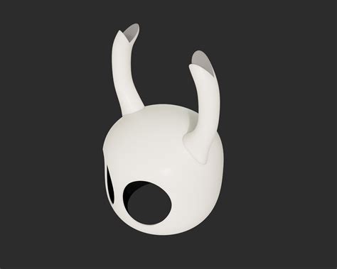 Hollow Knight Cosplay Helmet STL the Knight STL Hollow Knight Mask STL ...