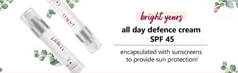 Plum Bright Years All Day Defence Cream SPF 45 PA+++| Sun Protection ...