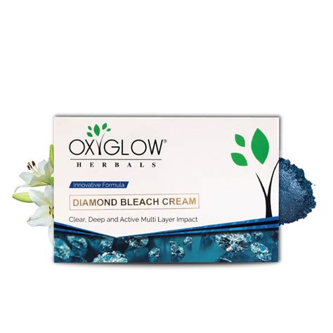 OxyGlow Herbals Diamond Bleach Cream | Brightening & Tan Removal | Sui ...