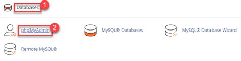 Image result for How to Database Unlock MySQL phpMyAdmin