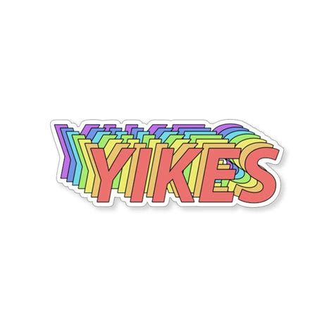 YIKES Sticker - Buy best quality stickers, sticker packs and laptop ...