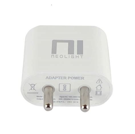 Neolight Fast Mobile Charger for Android Phones 2 USB Multiple Charger ...
