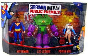 DC Comics Mattel Superman/Batman Public Enemies Mini 3Pack - Mattel ...