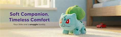 Buy Mirada Pokémon Bulbasaur Soft Plush Toy – 22cm | Official Licensed ...