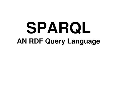 SPARQL 的图像结果