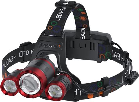 Buy Headlamp Rechargeable USB Headlamps 6000 High Lumens Super ...