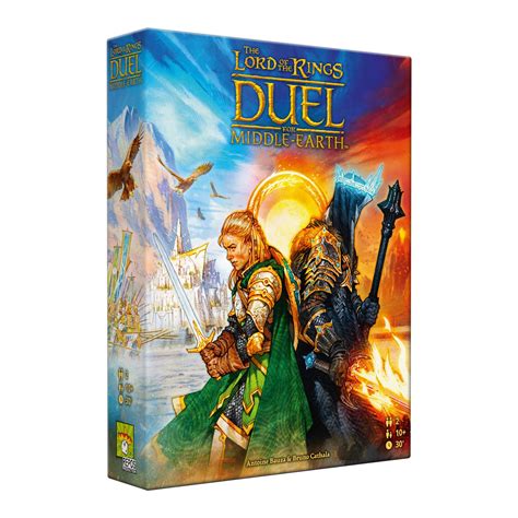 The Lord of The Rings: Duel for Middle-Earth Board Game - Epic Strategy ...
