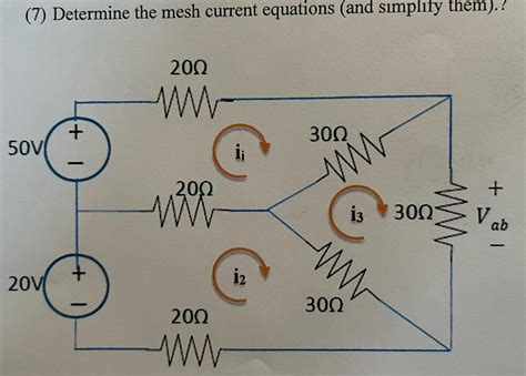 Image result for Mesh Current Equations