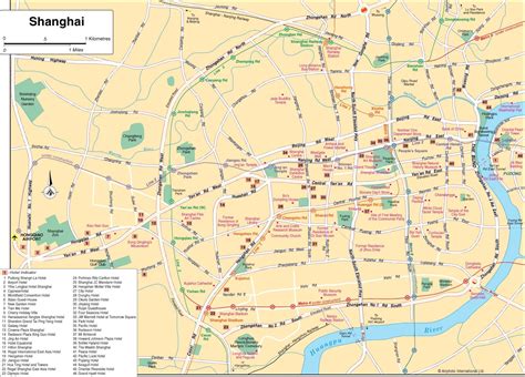 Shanghai travel map | Shanghai plane