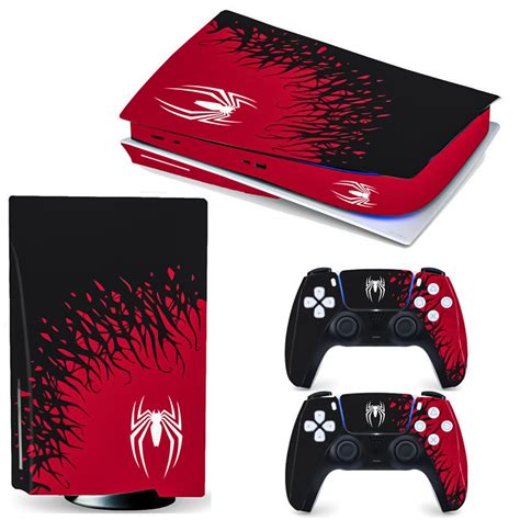 Skin Cover Sticker for PS5 Disc Edition Game Console and Controller PS5 ...