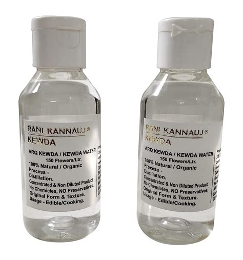 MASTER FOODS Rani Kannauj- KEWDA ,Arq/Water.Distilled.150 Flowers/LTR ...