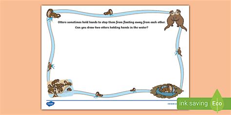 Otter Drawing Prompt | Twinkl Otter Drawing Prompt|Art Class