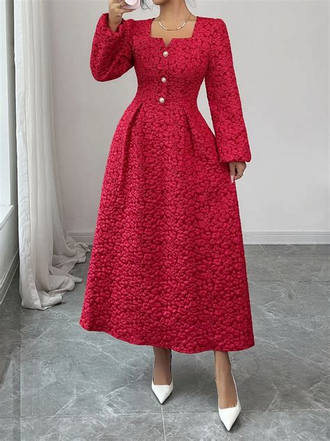 Button A-Line Dress | Savana | Bestsellers