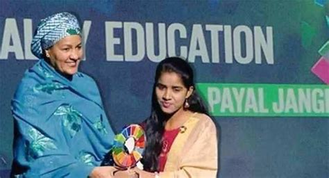 Payal Jangid, 17, becomes first Indian to win Changemaker Award | Femina.in