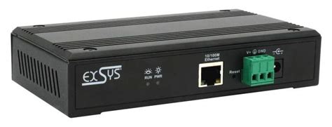 EX-61004 Exsys | Exsys Serial Device Server, 1 Ethernet Port, 4 Serial ...