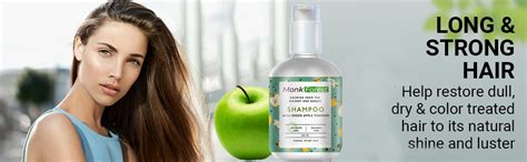 Buy Monk Forest Green Apple Anti-Dandruff Shampoo - 200ml - Soothes ...