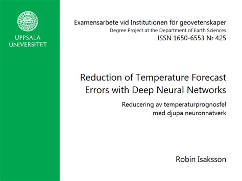Improving Weather Forecasts with AI
