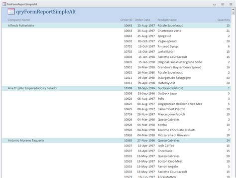 Creating Formulas in Access Report 的图像结果