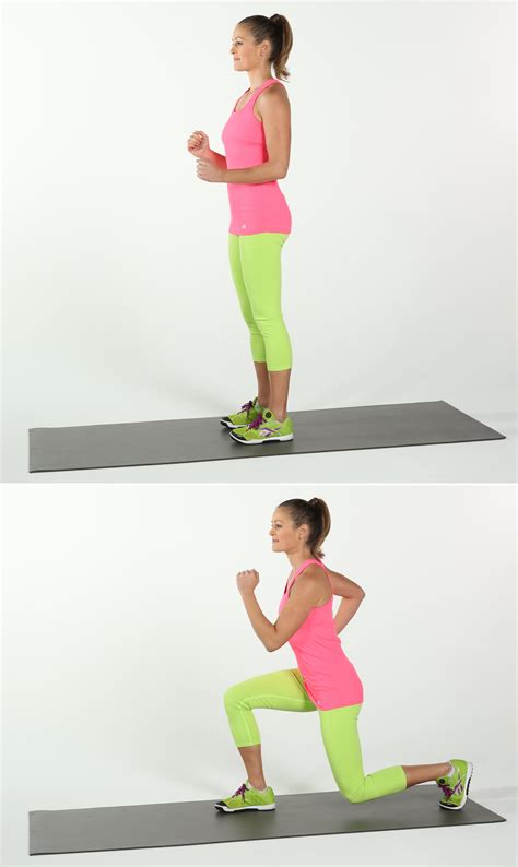 Alternating Lunges Exercise Can't Do Lunges? These 5 Alternative Moves