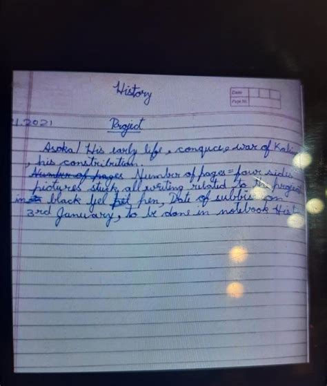 please give 4 pages to write please in history of Ashoka in English ...