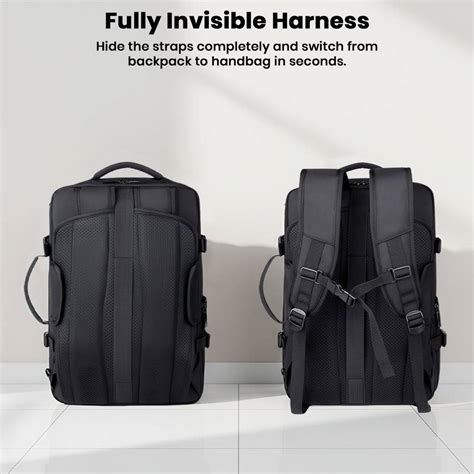 TECPHILE – Airbag Vacuum Backpack 36-55L Expandable Laptop Bag ...