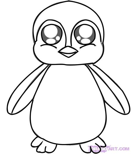 Printable Coloring Pages Penguins