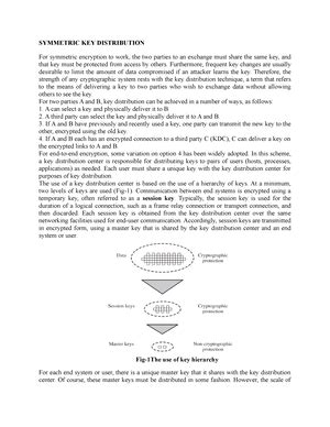 CNS Unit 4 - Cryptography & Network Security - Studocu