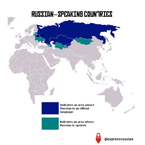 So, exactly which countries of the world speak Russian? Good news is ...