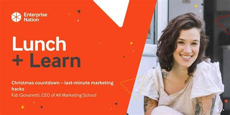 Lunch and Learn: Christmas countdown – last-minute marketing hacks ...