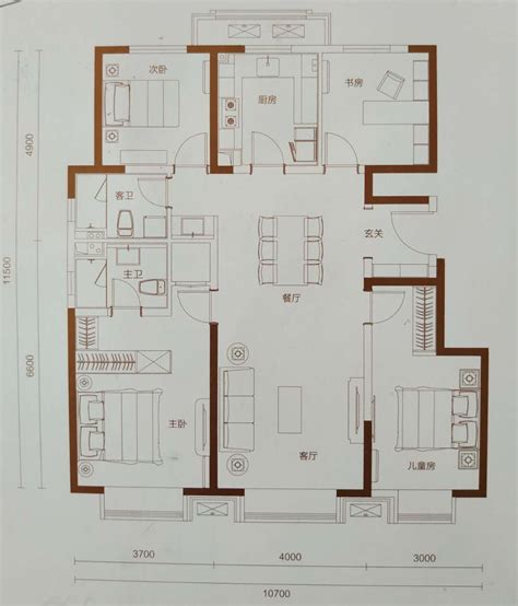 150平方米复式楼户型图_别墅设计图