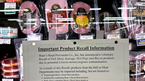 Boar's Head recall: CDC says listeria outbreak deaths, cases increase