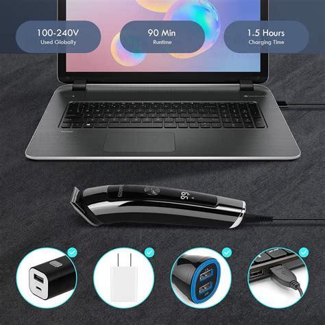 Buy GDUNDUN Grooming Kit for Men, Cordless IPX7 Waterproof Beard Hair ...