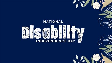 National Disability Independence Day 25788520 Vector Art at Vecteezy