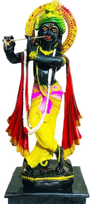krishnagallery1 Black Lord Krishna Statue Murti Marble Finish , Radha ...