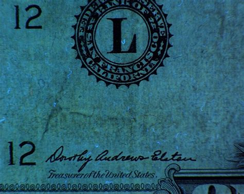 Counterfeit Detection: Federal Reserve Note with Missing Serial Numbers ...