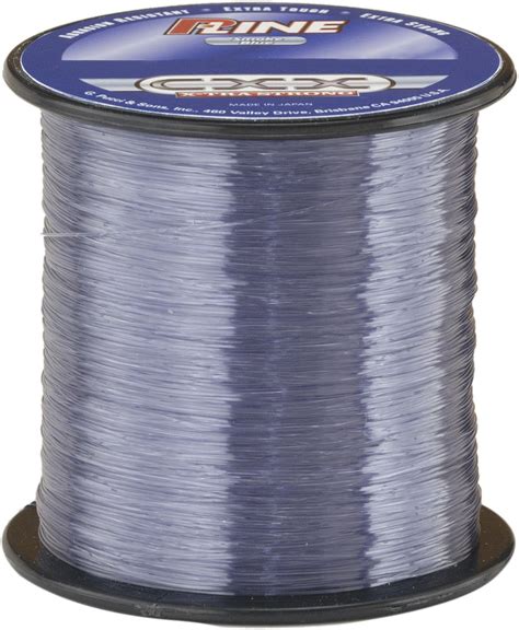 P-Line CXX-Xtra Strong 1/4 Size Fishing Spool (600-Yard, 10-Pound, Smoke Blue), Monofilament ...