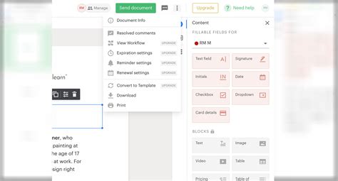 Pandadoc Customization 的图像结果
