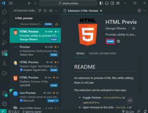Image result for How to Use vs Code for HTML