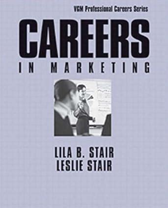 Careers In Marketing (Vgm Professional Careers Series) eBook : Stair ...