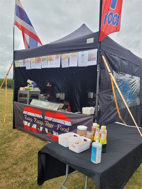 Food Stall: Zaap Zaap Thai Food, 2 Chedburgh Road, Chevington, Bury St ...