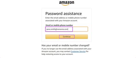 Amazon Password Reset 的图像结果
