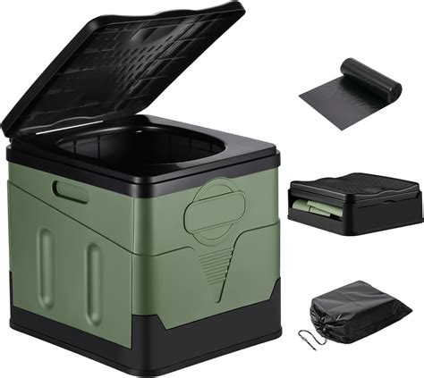 Amazon.com: Portable Toilet for Camping, Portable Potty for Adults ...