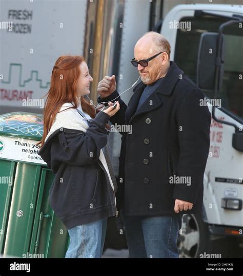 New York - NY - 12/23/2019- Louis C.K. and daughter Mary Louise Szekely ...