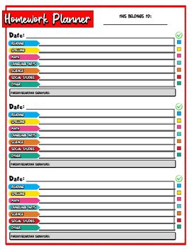Project Homework Planner 的图像结果