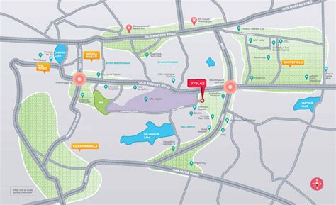 Location Map - DivyaSree 77 Place