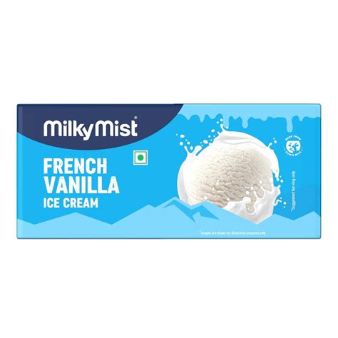 Milky Mist French Vanilla Family Pack Ice-cream, 750ml : Amazon.in ...