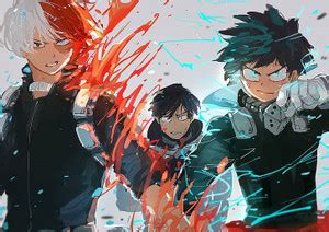 Boku No Hero Academia Izuku Midoriya Midoriya Izuku Iida Ten Ya Matte ...