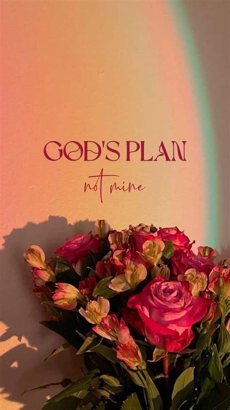 12x18 God’s Plan - Etsy UK | Christian quotes, Bible quotes wallpaper ...
